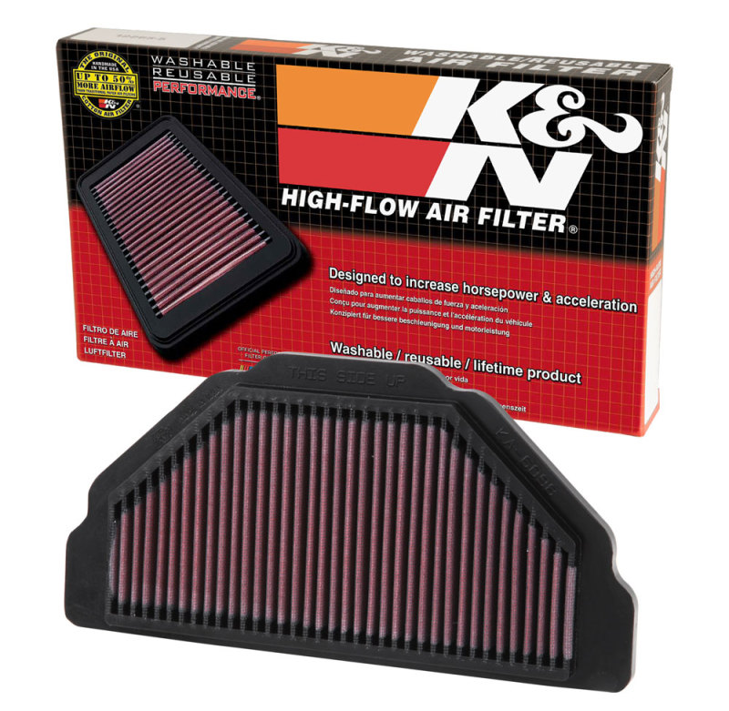 Kawasaki ZZR600 Air Filter - K&N Engineering - High-Flow, Direct Fit - `05-`08